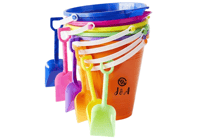 Promotional sand pail and shovel