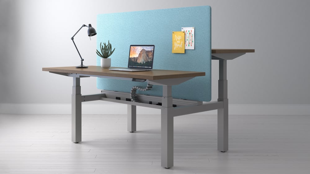 KIMBALL Xsede Height adjustable personal desk system