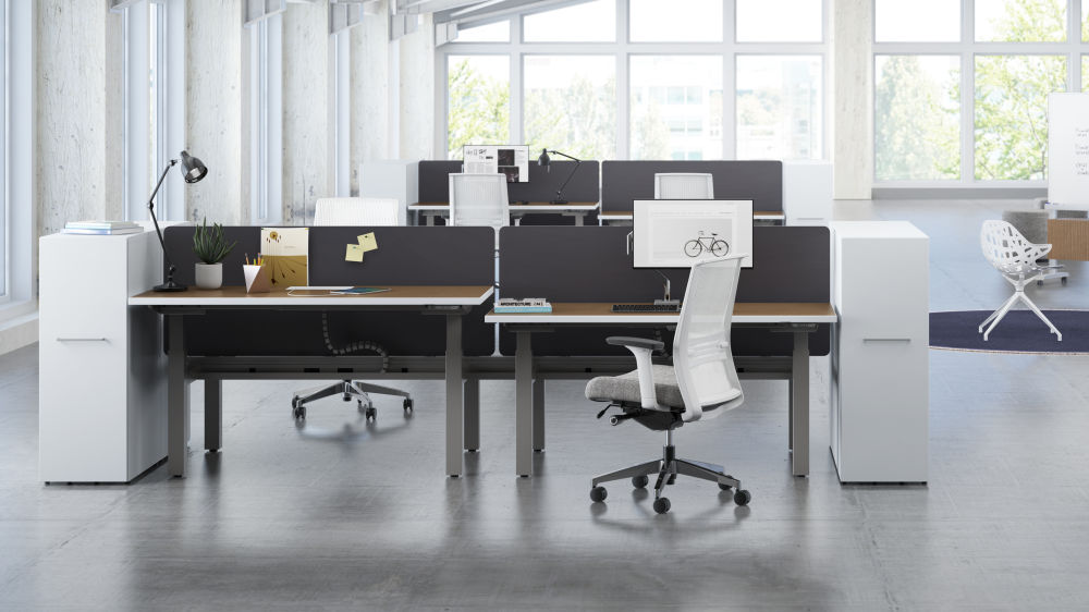 KIMBALL Xsede modern desk system