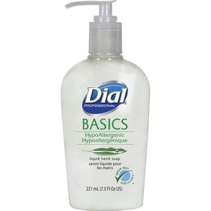 Dial hand soap bottle