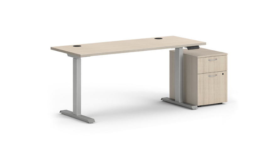 66 inch w doubple pedestal desk