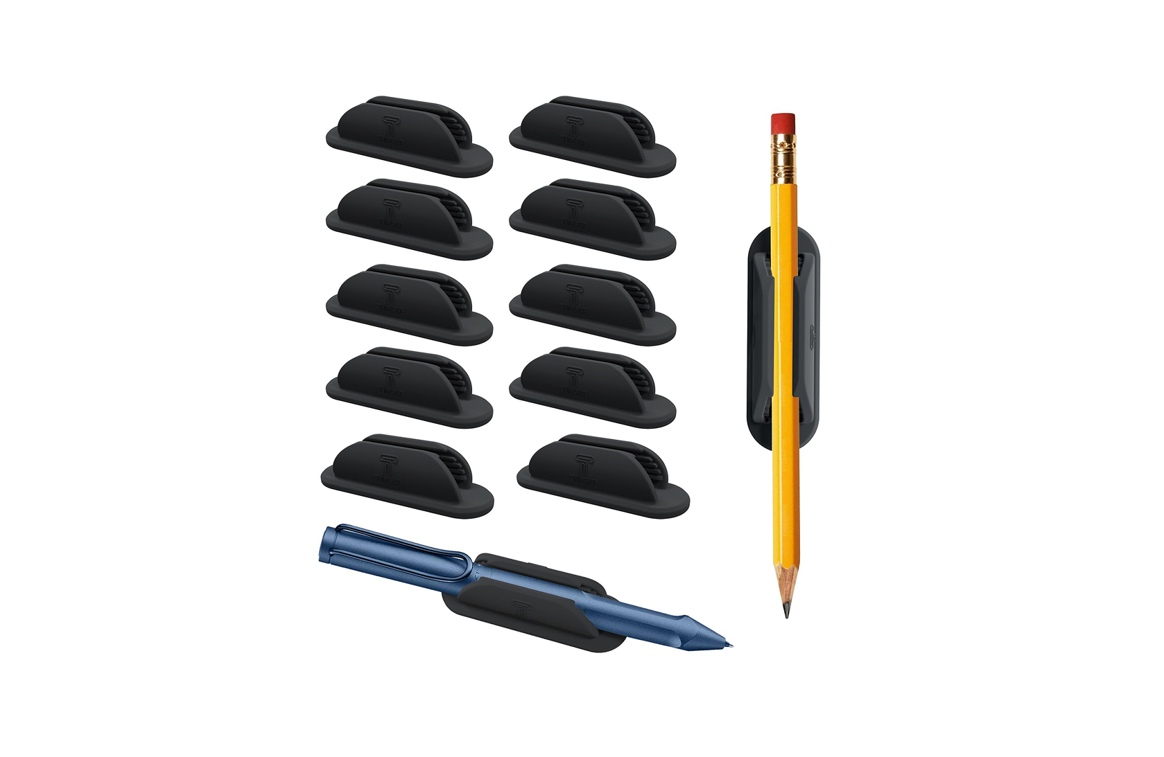 Adhesive Pen Holders