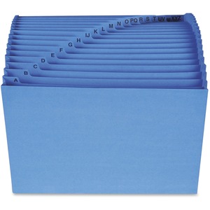 blue folders